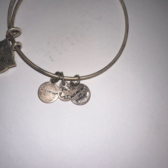 Alex and Ani Moonlight sterling silver bracelet - Picture 3 of 4